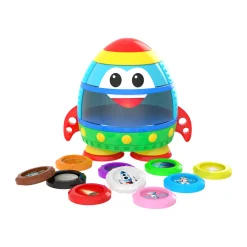 AreYouGame Learn with Me - Cosmic Quest Rocket - Interactive Space Explorer* Preschool Education Toys & Activities