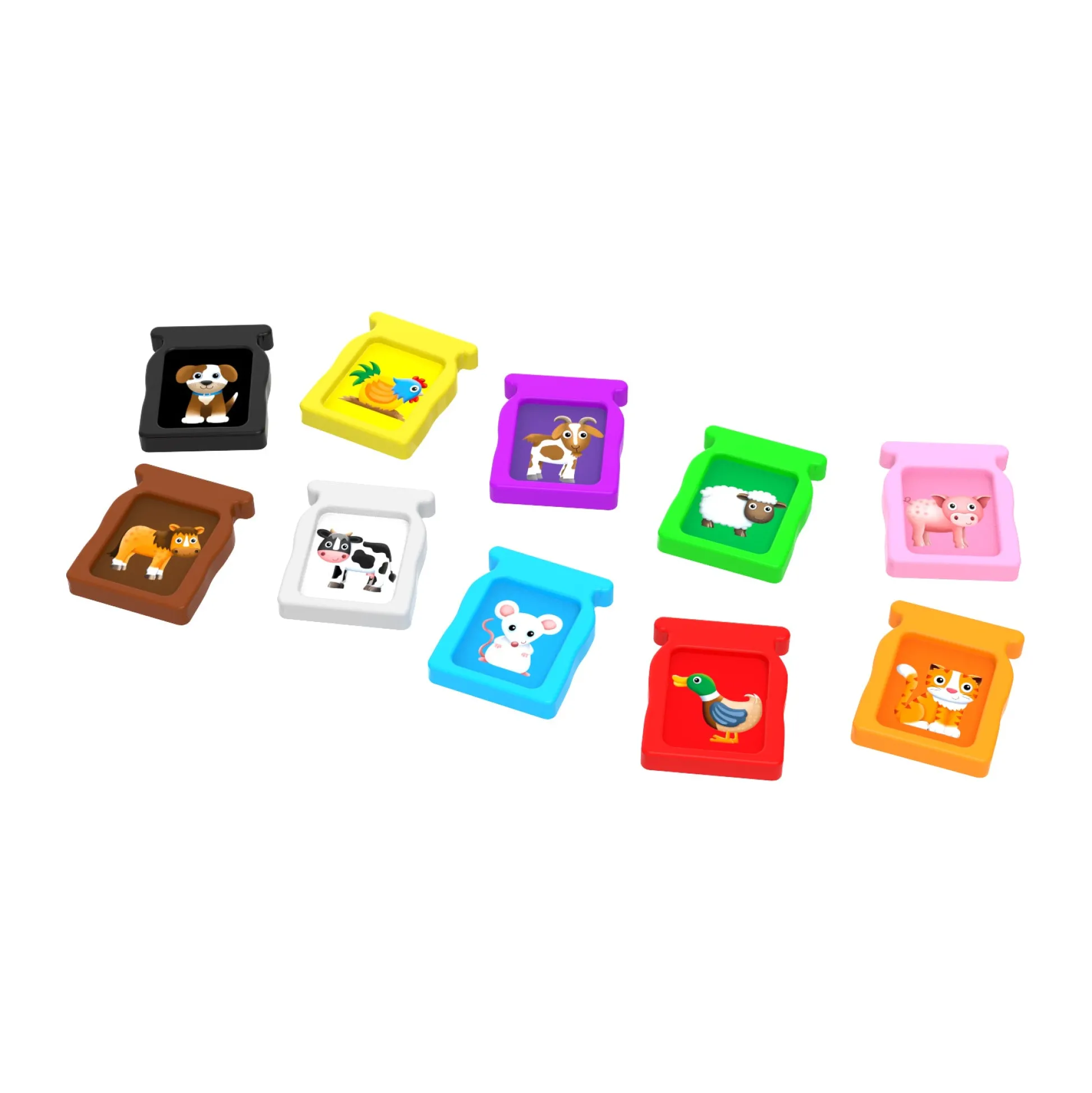 AreYouGame Learn with Me - Interactive Animal Farm Cow Learning Toy* Preschool Education Toys & Activities