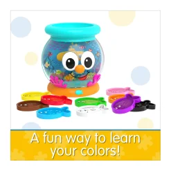 AreYouGame Learn with Me Color Fun Fish Bowl - Interactive Color Matching Game* Preschool Education Toys & Activities|Social & Emotional Skills