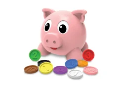 AreYouGame Learn with Me Interactive Numbers & Colors Pig E Bank Learning Toy* Preschool Education Toys & Activities