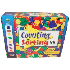 Educators Resource Learning Advantage Counting & Sorting Kit - Multicolor Mastery* Math Toys|Math, Counting & Time