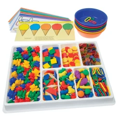 Educators Resource Learning Advantage Counting & Sorting Kit - Multicolor Mastery* Math Toys|Math, Counting & Time