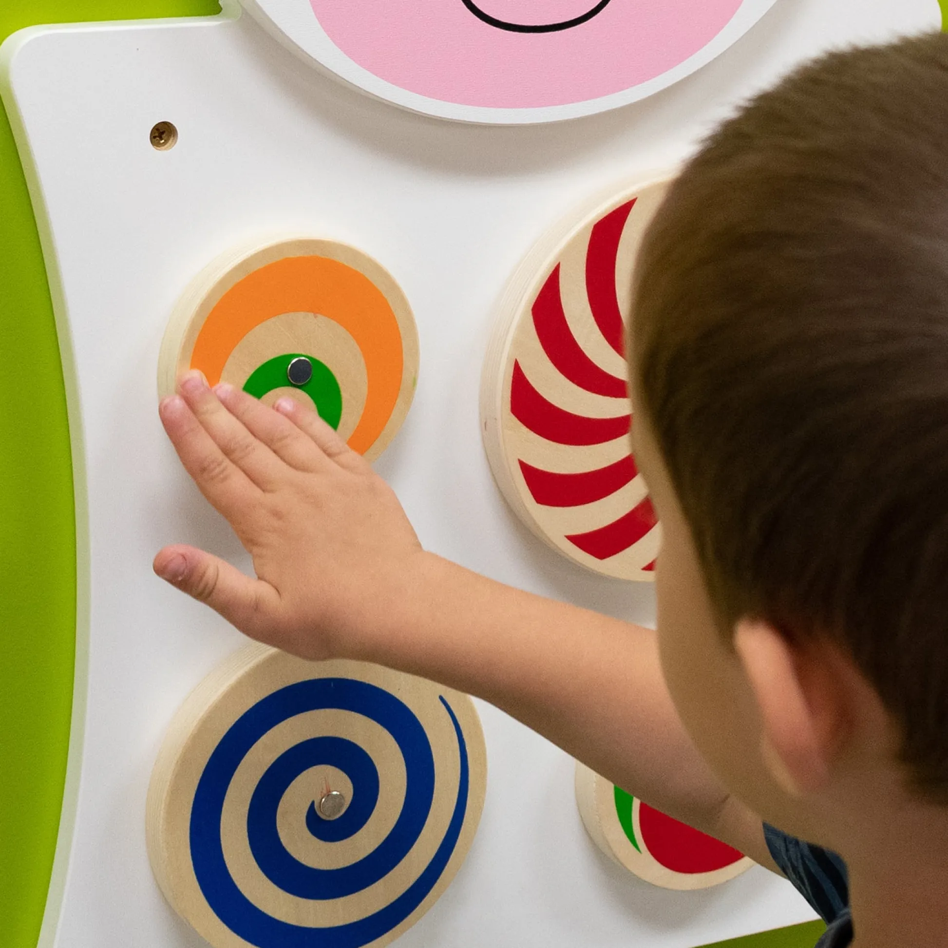 Educators Resource Learning Advantage Cow Activity Wall Panel - Interactive Toddler Play Center - 18m+* Activity Centers