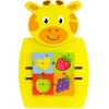 Educators Resource Learning Advantage Giraffe Activity Wall Panel - Yellow - Toddler Educational Toy* Preschool Education Toys & Activities