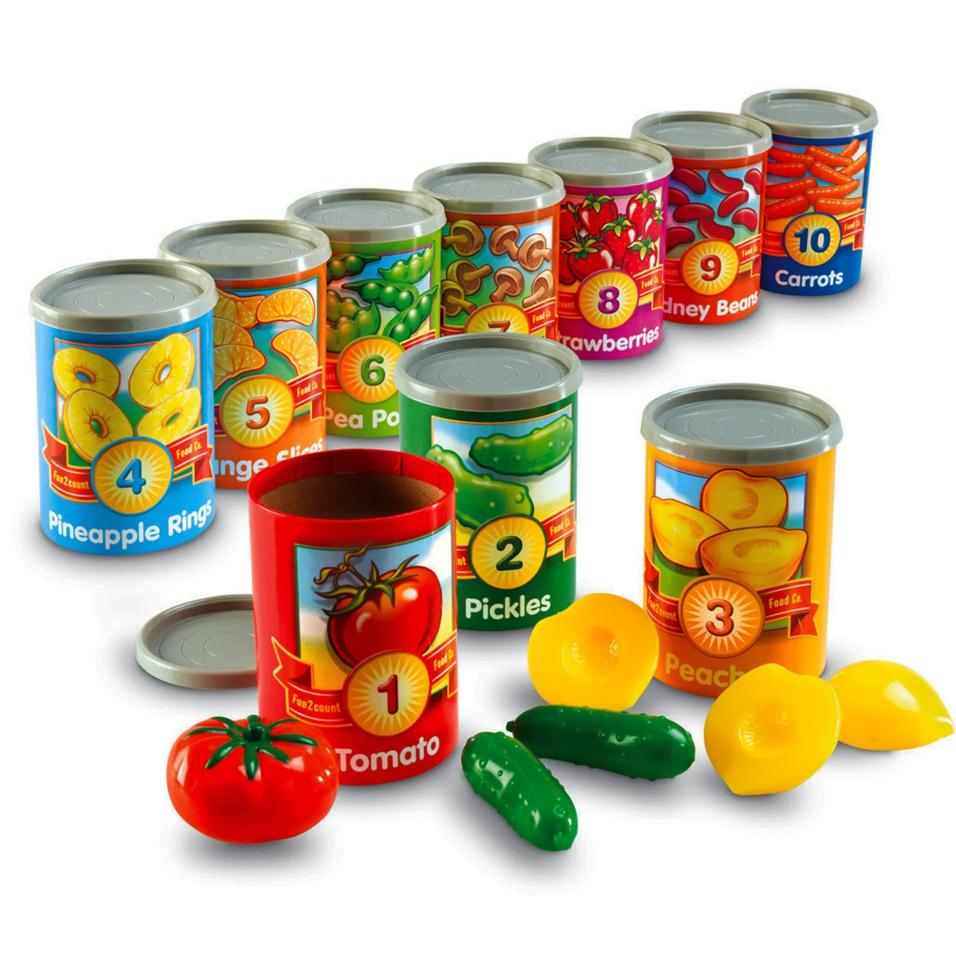 Educators Resource Learning Resources 1 to 10 Counting Cans - Educational Math Toy* Math Toys|Math, Counting & Time