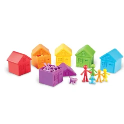 Educators Resource Learning Resources All About Me Sorting Neighborhood - Montessori Preschool Toy* Preschool Education Toys & Activities
