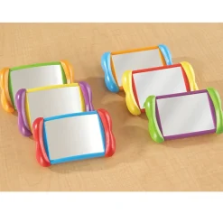 Educators Resource Learning Resources All About Me - Dual-Sided Mirrors - Educational Toy* Preschool Education Toys & Activities|Social & Emotional Skills