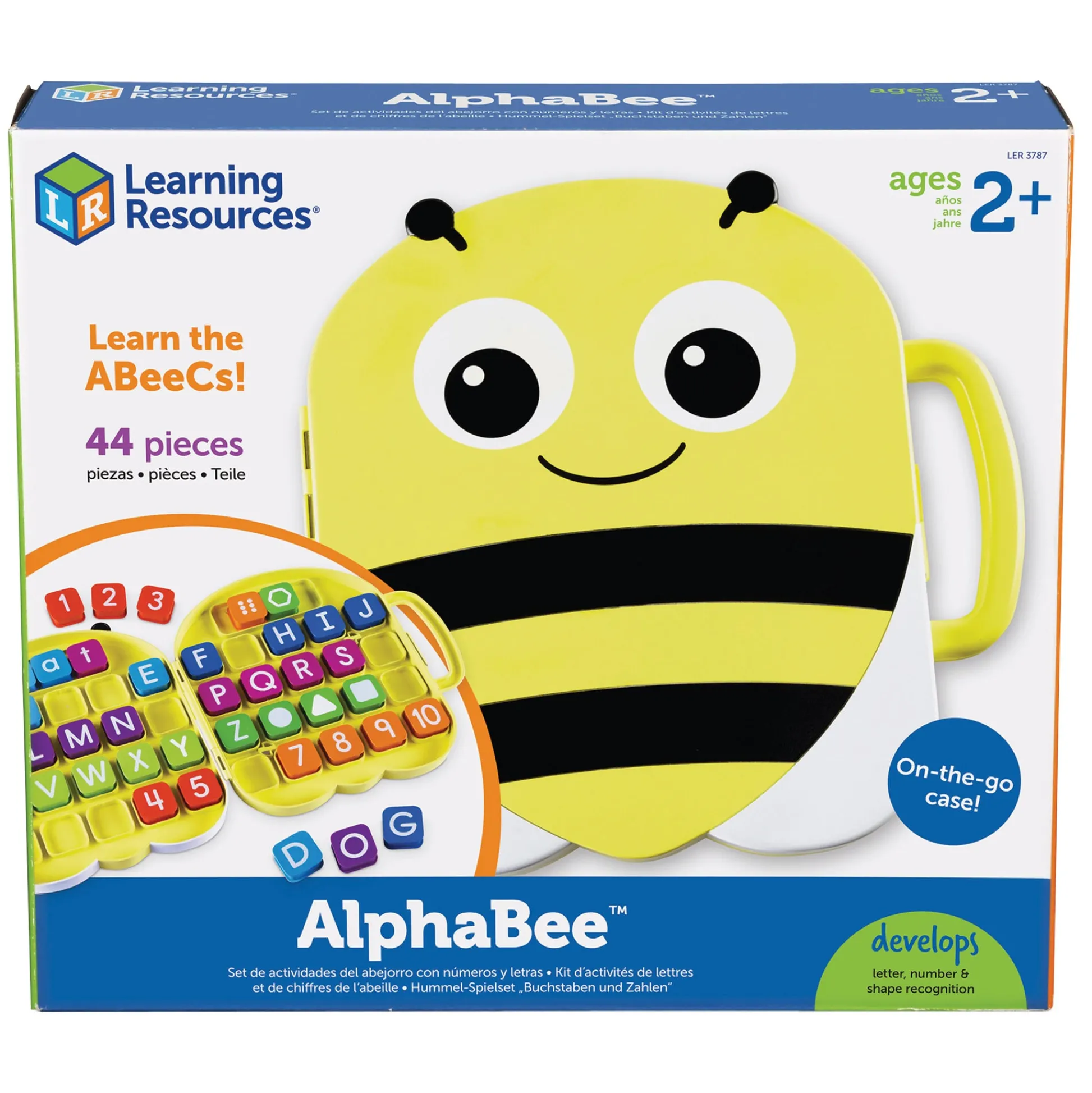 Educators Resource Learning Resources Alphabee Activity Set - Educational Toy - 44 Pieces* Preschool Education Toys & Activities
