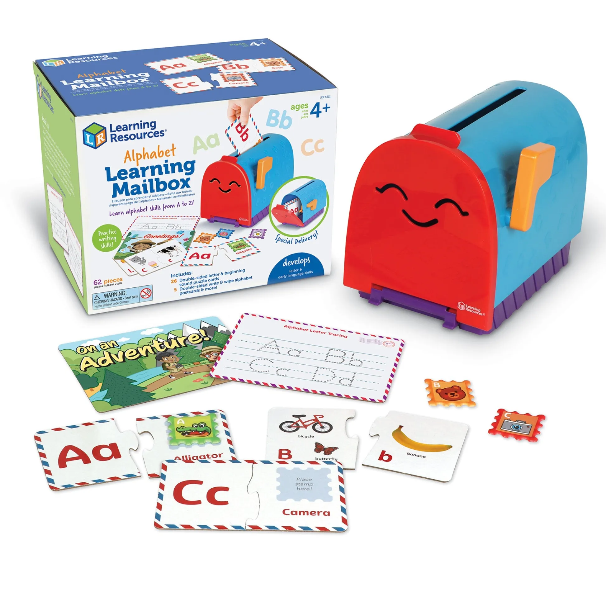 Educators Resource Learning Resources Alphabet Learning Mailbox - Interactive Educational Toy* Preschool Education Toys & Activities