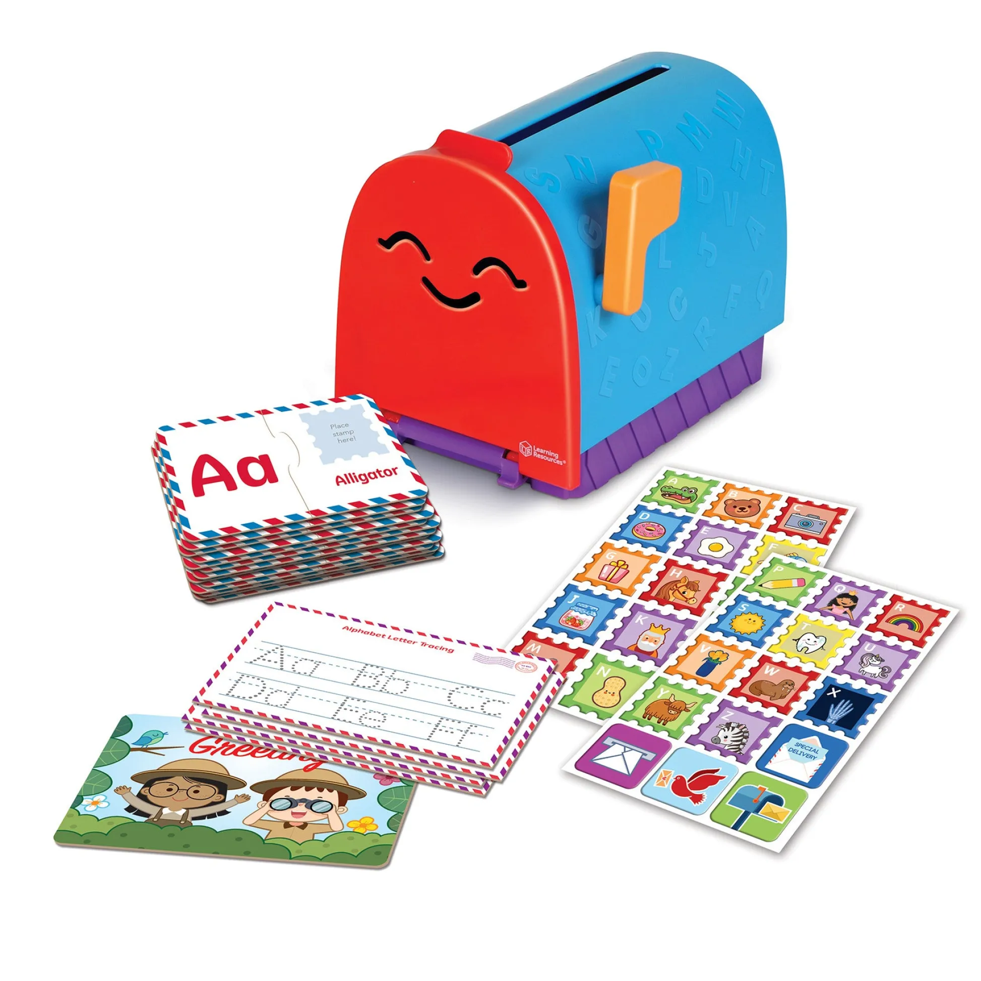 Educators Resource Learning Resources Alphabet Learning Mailbox - Interactive Educational Toy* Preschool Education Toys & Activities