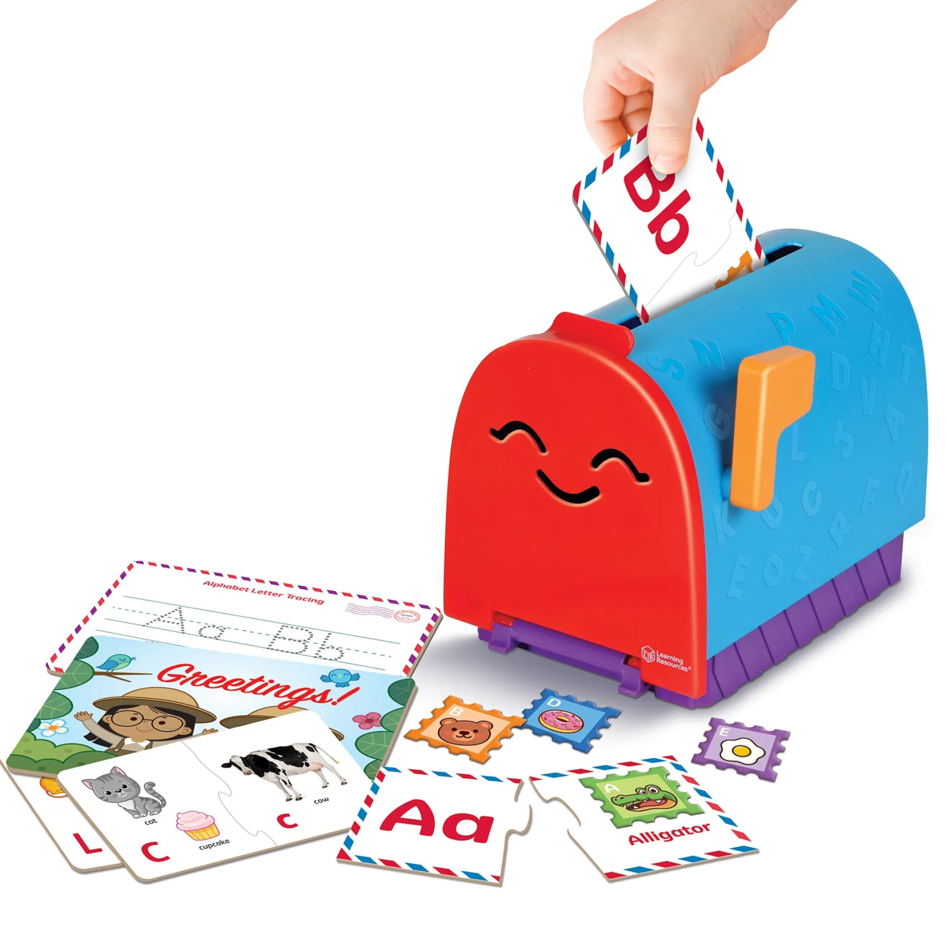 Educators Resource Learning Resources Alphabet Learning Mailbox - Interactive Educational Toy* Preschool Education Toys & Activities