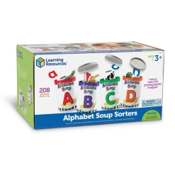 Educators Resource Learning Resources Alphabet Soup Sorters - Early Literacy Fun* Preschool Education Toys & Activities