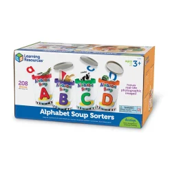 Educators Resource Learning Resources Alphabet Soup Sorters - Early Literacy Fun* Preschool Education Toys & Activities