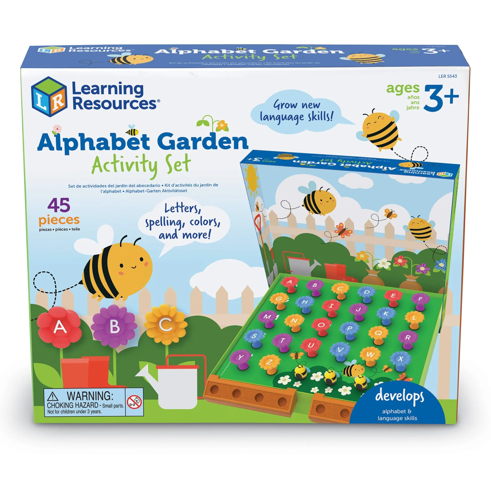 Educators Resource Learning Resources Alphabet Garden - Interactive ABC & Spelling Playset* Preschool Education Toys & Activities