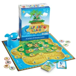 Educators Resource Learning Resources Alphabet Island - Letter Matching Game* Role-Playing Games|Board Games