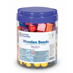 Educators Resource Learning Resources Beads in a Bucket - Colorful Educational Toy - 108 Pieces* Preschool Education Toys & Activities