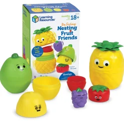 Educators Resource Learning Resources Big Feelings Nesting Fruit Friends - Emotional Development Toy* Preschool Education Toys & Activities|Social & Emotional Skills