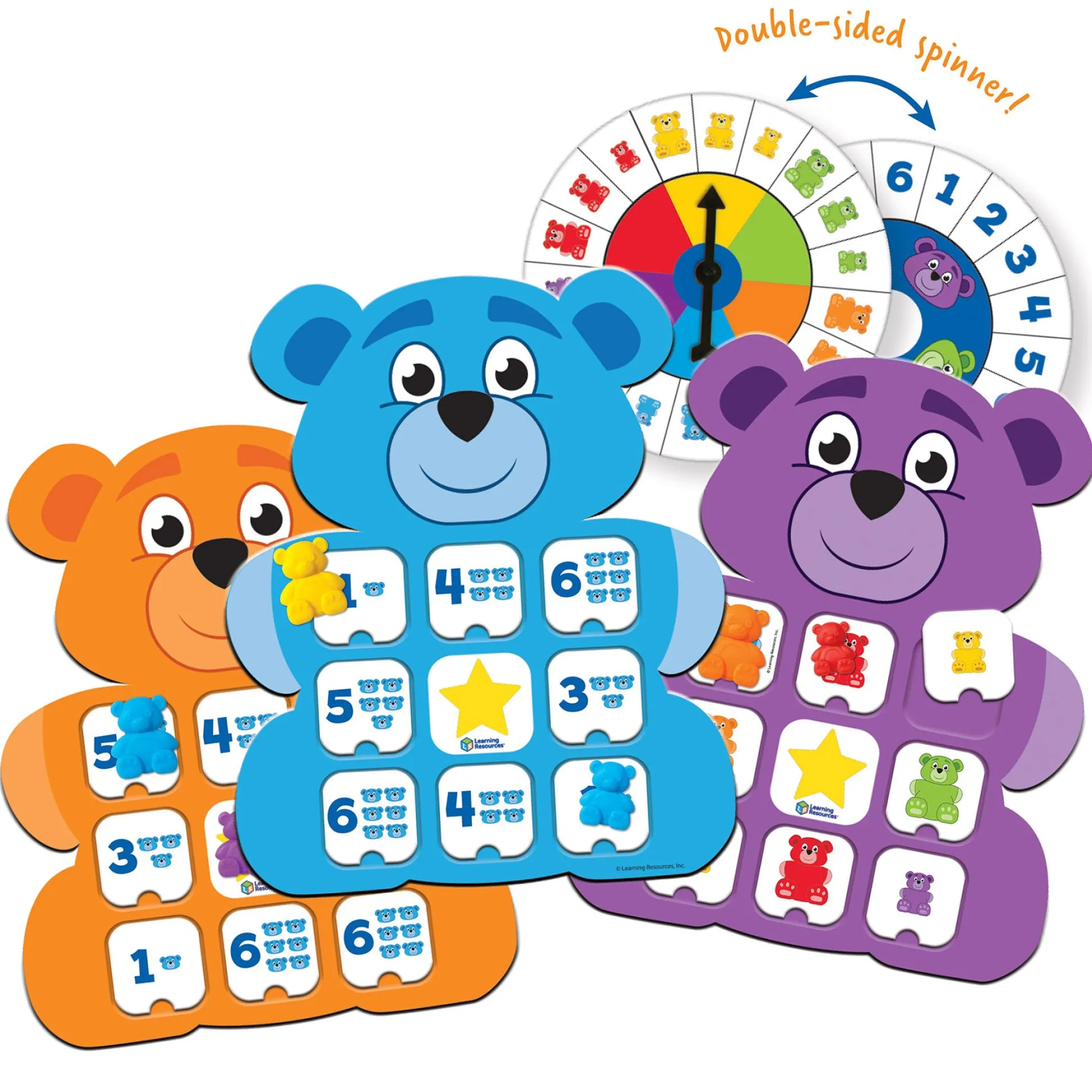 Educators Resource Learning Resources Bingo Bears - Educational Matching Game* Preschool Education Toys & Activities|Social & Emotional Skills