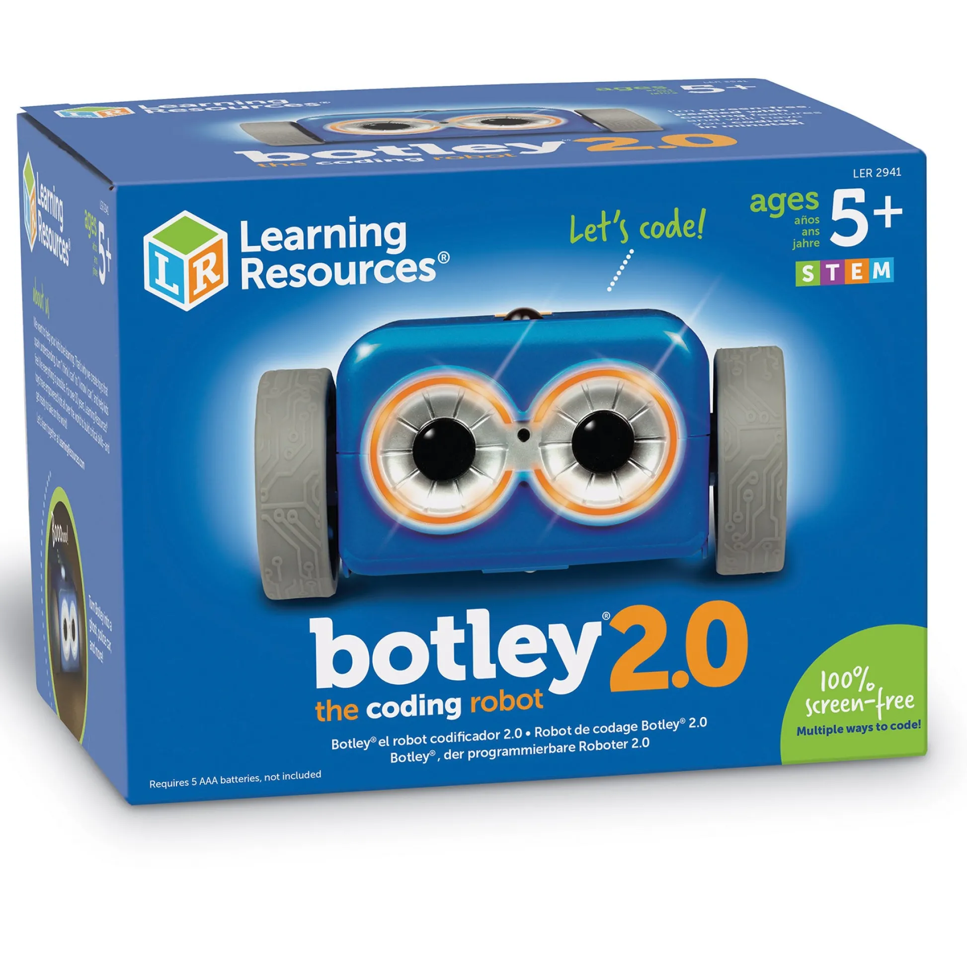 Educators Resource Learning Resources Botley 2.0 - The Robotic Coding Pro* Robotics & Coding