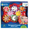 Educators Resource Learning Resources Build & Spin: Barnyard Friends - Interactive Gear Playset* Preschool Education Toys & Activities|Preschool Building Sets & Blocks