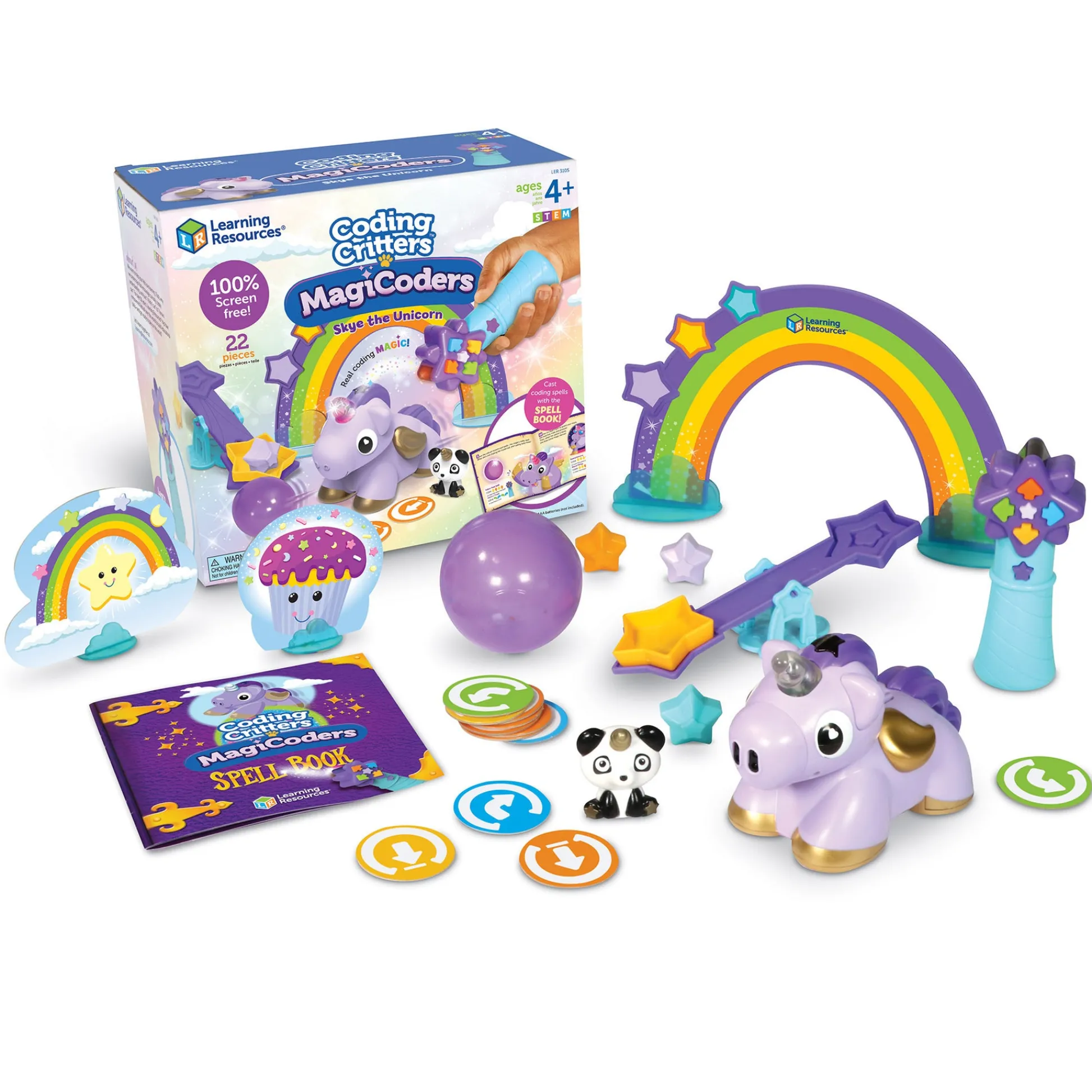 Educators Resource Learning Resources Coding Critters MagiCoders - Skye the Unicorn - Interactive Coding Toy* Preschool Education Toys & Activities