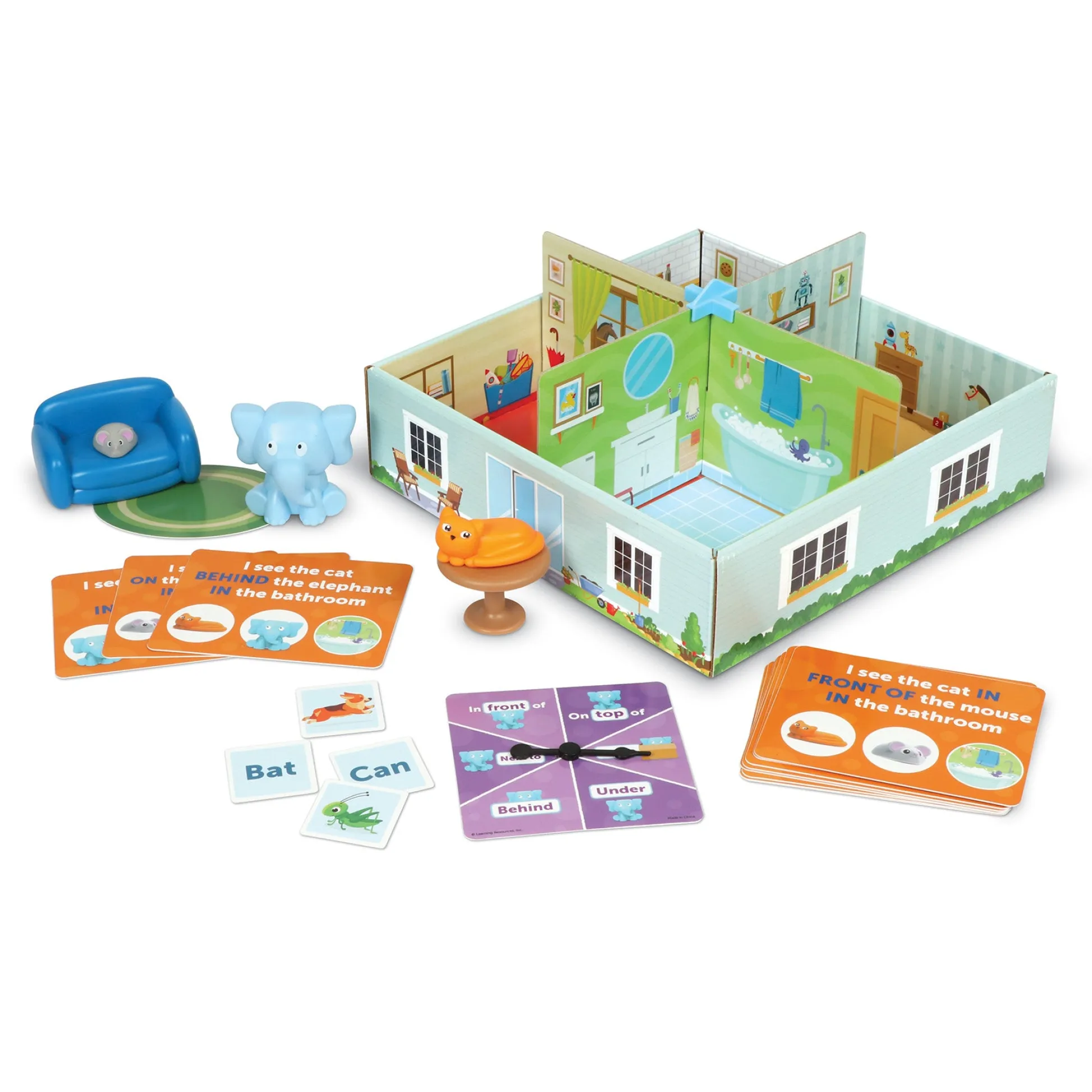 Educators Resource Learning Resources Elephant In The Room - Positional Word Activity Set* Preschool Education Toys & Activities