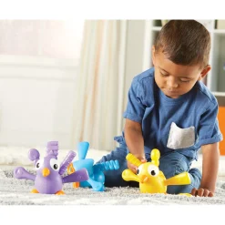 Educators Resource Learning Resources Fine Motor Peacock Pals - Textured Feathers for Tactile Learning* Preschool Education Toys & Activities
