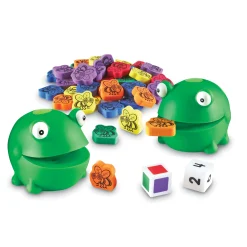 Educators Resource Learning Resources Froggy Feeding Fun - Activity Set - Colorful Educational Toy* Preschool Education Toys & Activities