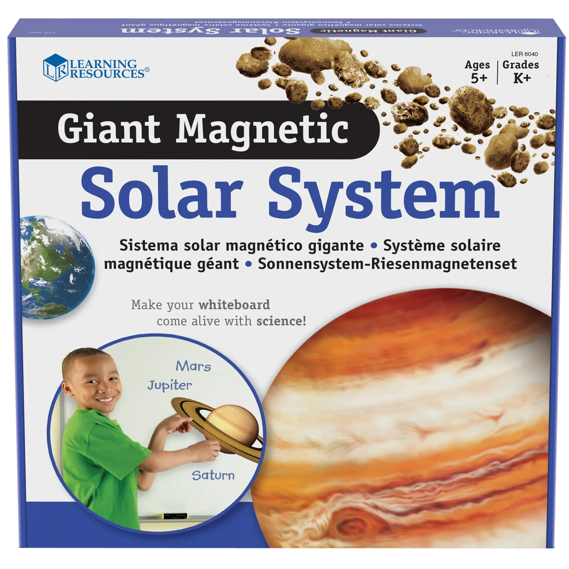 Educators Resource Learning Resources Giant Magnetic Solar System Set - Colorful and Educational - 12 Pieces* Science & Discovery