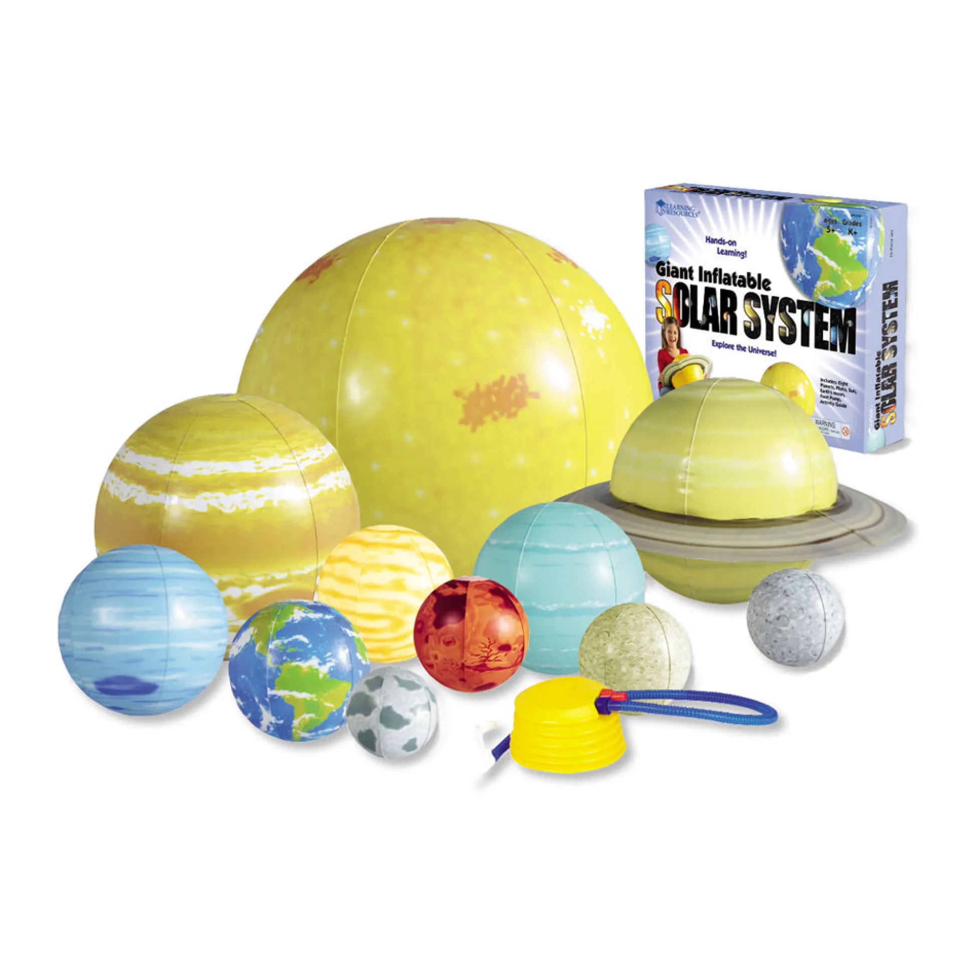 AreYouGame Learning Resources Giant Inflatable Solar System Set* Science & Discovery