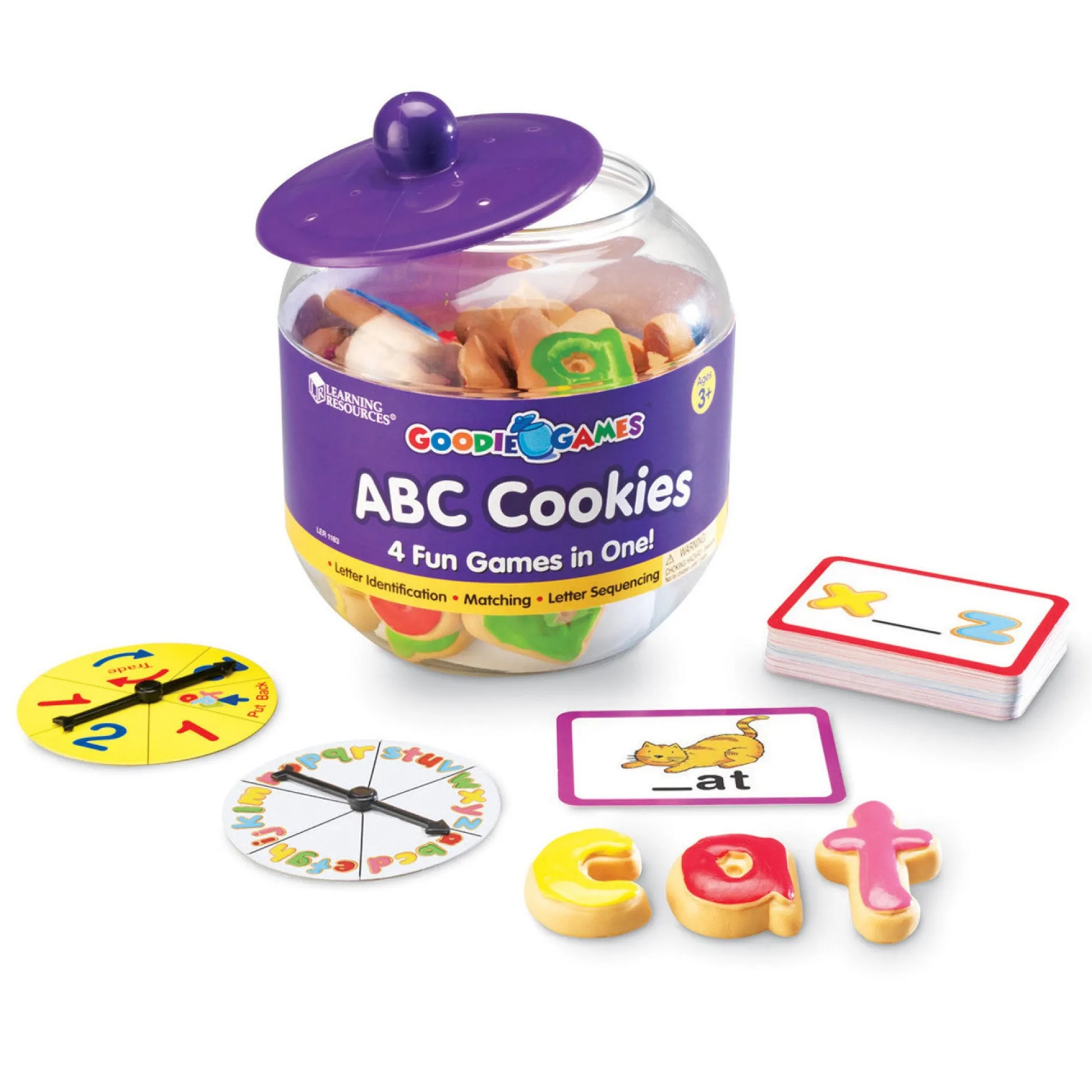 Educators Resource Learning Resources Goodie Games ABC Cookies - Engaging Alphabet Learning Set* Preschool Education Toys & Activities