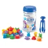 Educators Resource Learning Resources Grab & Sort Fine Motor Alien Counters - Galactic Shapes & Colors* Preschool Education Toys & Activities