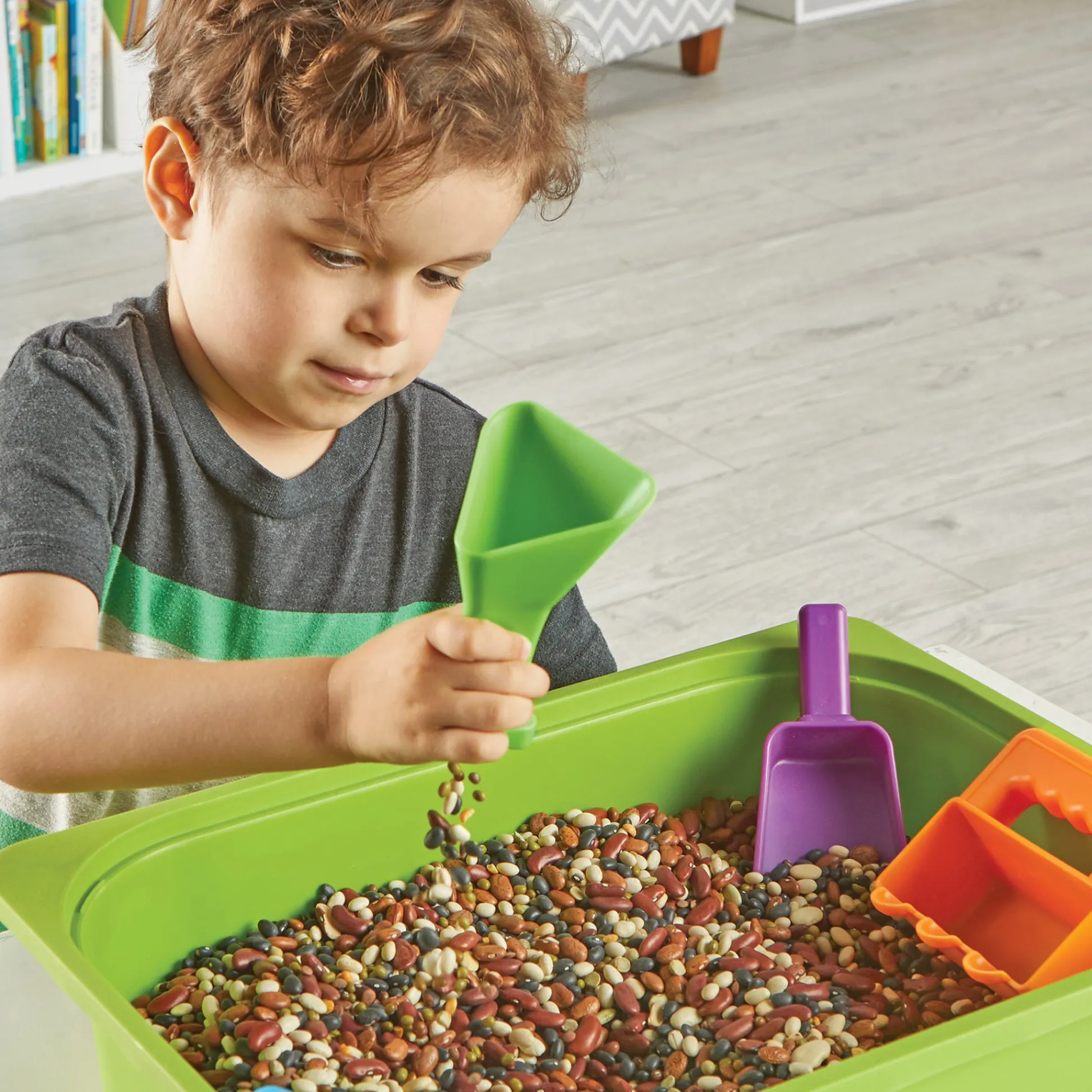 Educators Resource Learning Resources Helping Hands Sensory Scoops – 4 Fun Sensory Tools* Preschool Education Toys & Activities