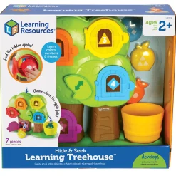 Educators Resource Learning Resources Hide & Seek Learning TreeHouse - Interactive Educational Toy* Preschool Education Toys & Activities