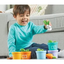 Educators Resource Learning Resources Hide & Seek Vegetable Garden - Eco-Friendly Preschool Game* Preschool Education Toys & Activities
