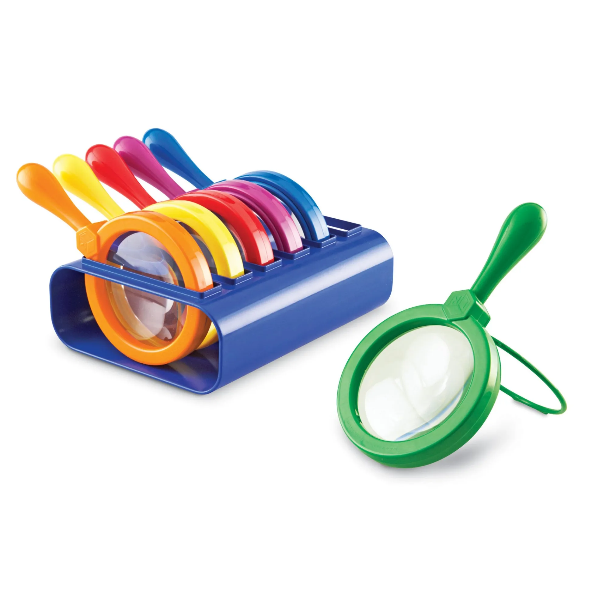 Educators Resource Learning Resources Jumbo Magnifiers Science Kit - Colorful Set of 6* Science & Discovery