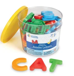Educators Resource Learning Resources Jumbo Magnetic Uppercase Letters - Brightly Colored* Preschool Education Toys & Activities