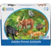 Educators Resource Learning Resources Jumbo Forest Animals Playset - Set of 5* Animal Figures|Dress Up
