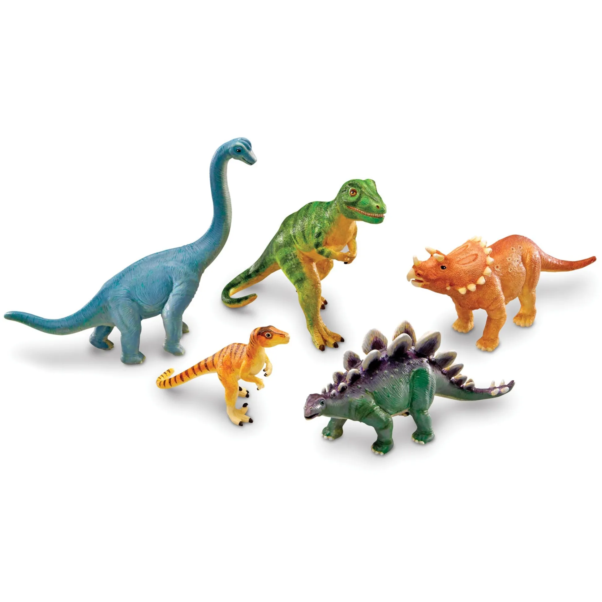 Educators Resource Learning Resources Jumbo Dinosaurs – Prehistoric Play Set of 5* Preschool Education Toys & Activities|Preschool Figures & Playsets