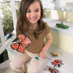 Educators Resource Learning Resources Jumbo Insects Playset - Vibrant 7-Piece Collection* Preschool Education Toys & Activities