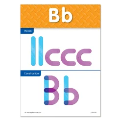 Educators Resource Learning Resources Letter Construction Activity Set - Educational Alphabet Building Toy* Preschool Education Toys & Activities