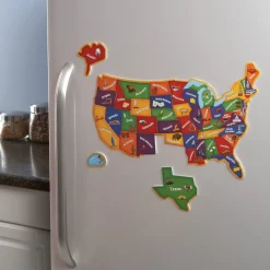 Educators Resource Learning Resources Magnetic U.S. Map Puzzle - Interactive Geography Fun* Puzzles