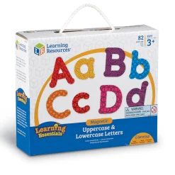 Educators Resource Learning Resources Magnetic Alphabet Set - Uppercase & Lowercase Letters - 82 Pieces* Preschool Education Toys & Activities