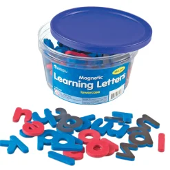 Educators Resource Learning Resources Magnetic Soft Foam Learning Letters - Lowercase - Color Coded* Preschool Education Toys & Activities