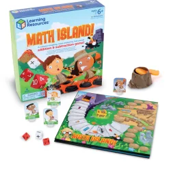 Educators Resource Learning Resources Math Island Adventure - Addition & Subtraction Game* Role-Playing Games|Board Games