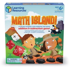 Educators Resource Learning Resources Math Island Adventure - Addition & Subtraction Game* Role-Playing Games|Board Games