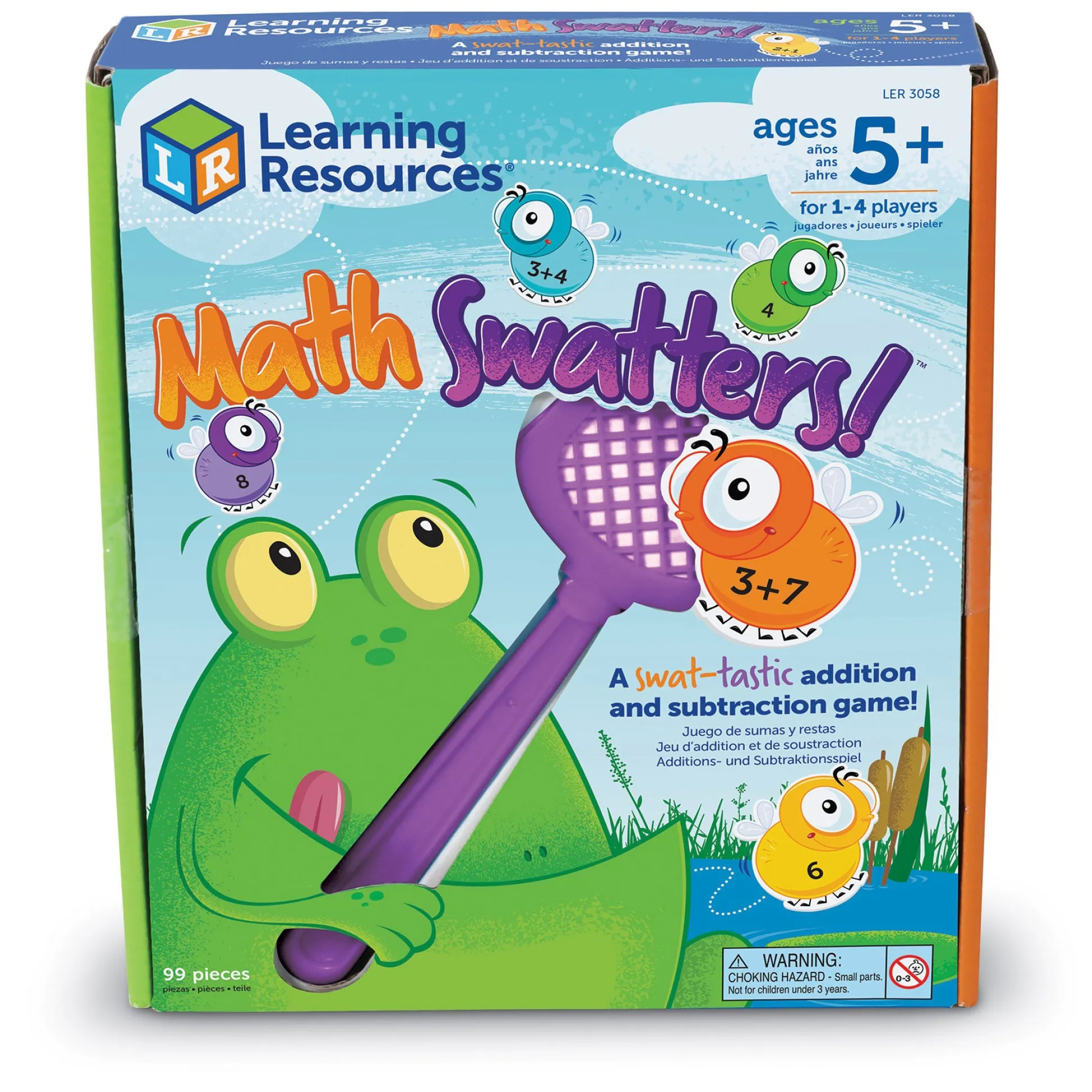 Educators Resource Learning Resources Math Swatters Game - Addition & Subtraction* Math Toys|Math, Counting & Time