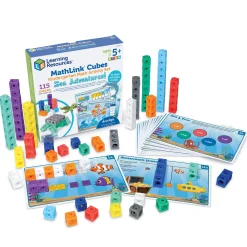 Educators Resource Learning Resources Mathlink Cubes - Sea Adventures - Kindergarten Math Activity Set* Math Toys|Math, Counting & Time