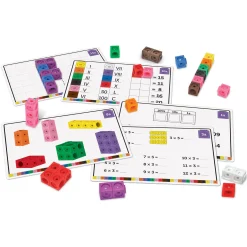 Educators Resource Learning Resources Mathlink Cubes - Early Math Activity Set - 115 Pieces* Math Toys|Math, Counting & Time