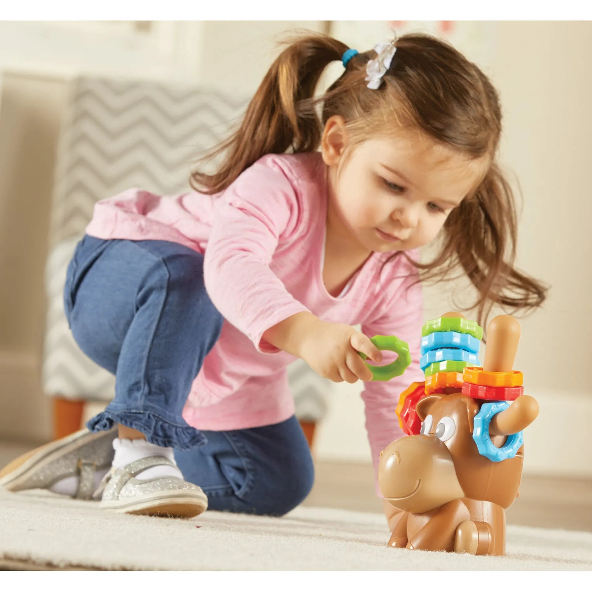 Educators Resource Learning Resources Max The Fine Motor Moose - Colorful Interactive Toy* Preschool Education Toys & Activities
